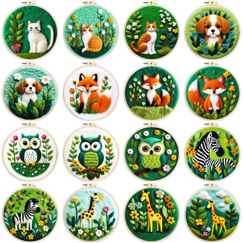 Embroidery For Beginners - Cheni story DIY Wolle Nadel Filz