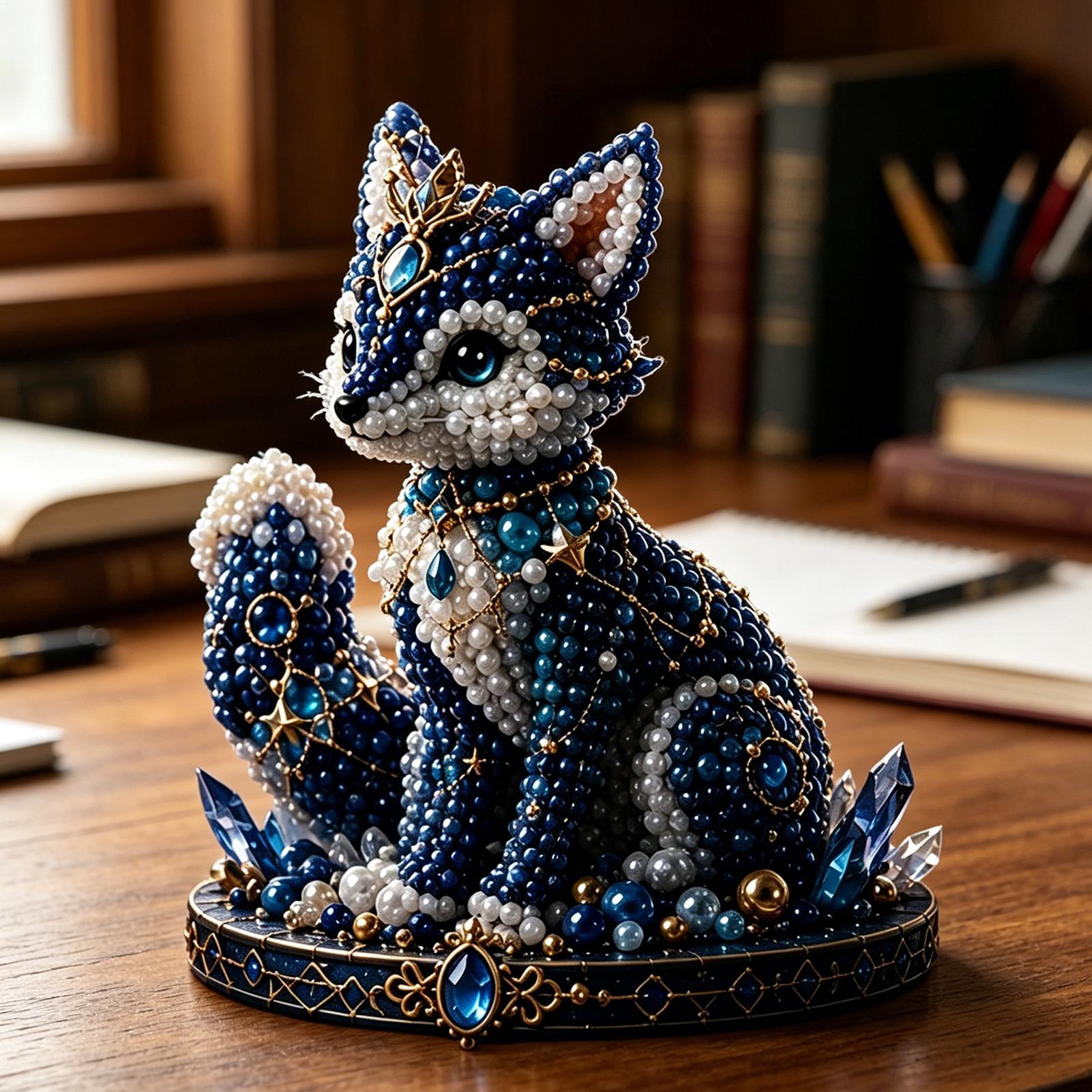 Embroidery For Beginners - 3D Perlen-Tier-Bastelset Lehrreich mit Anleitung 3D