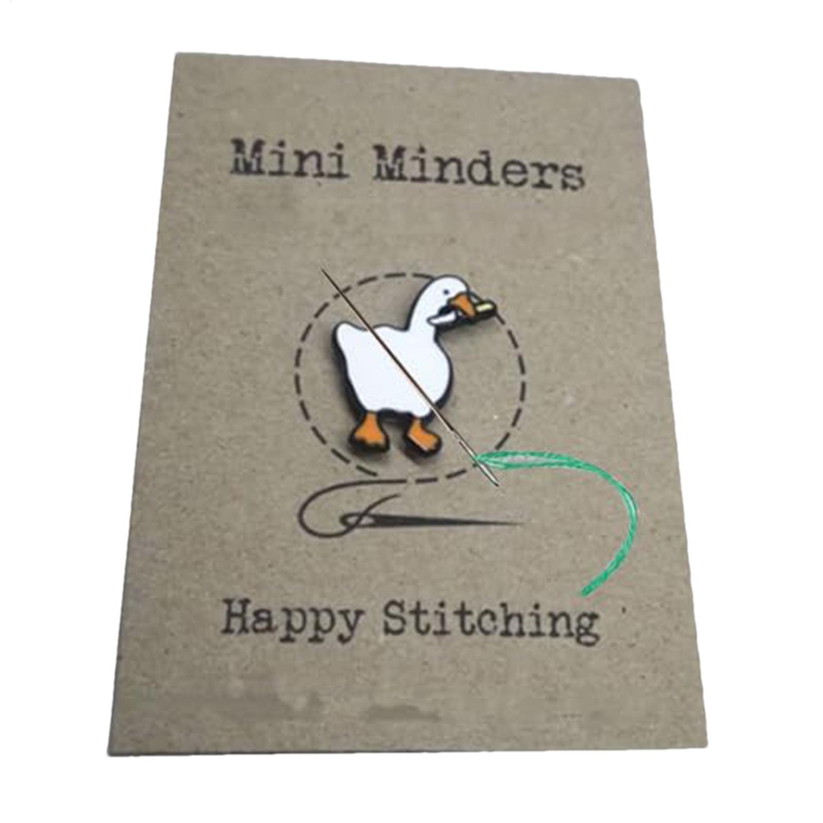 Needle Minder Magnet - Nadelhalter-Magnete in Gänseform für Nähen und