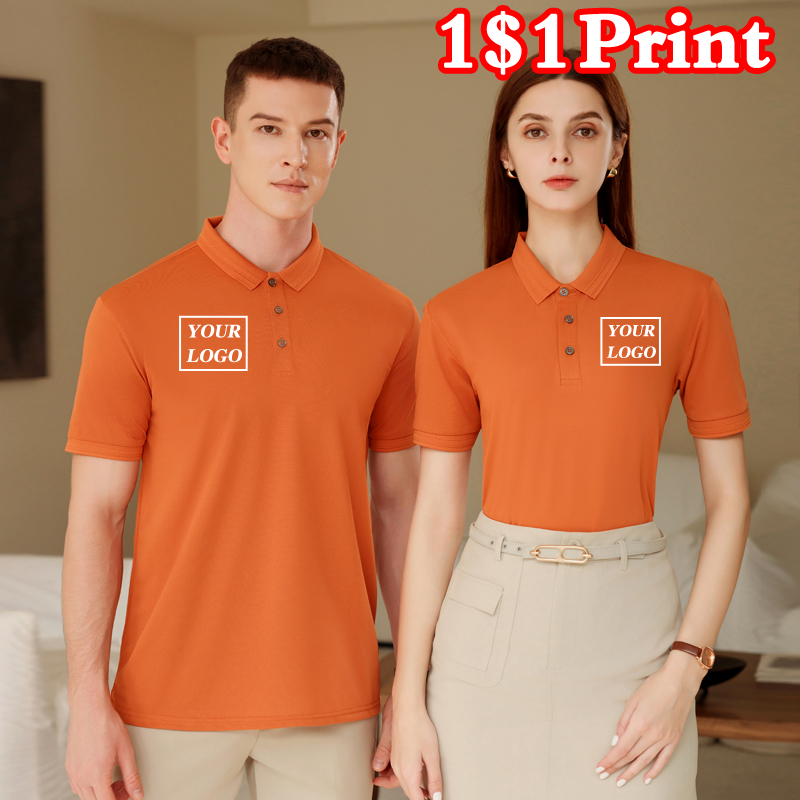 Embroidery Men Shirt - Sportliches Schnelltrocknendes Poloshirt mit Individuell Bedrucktem