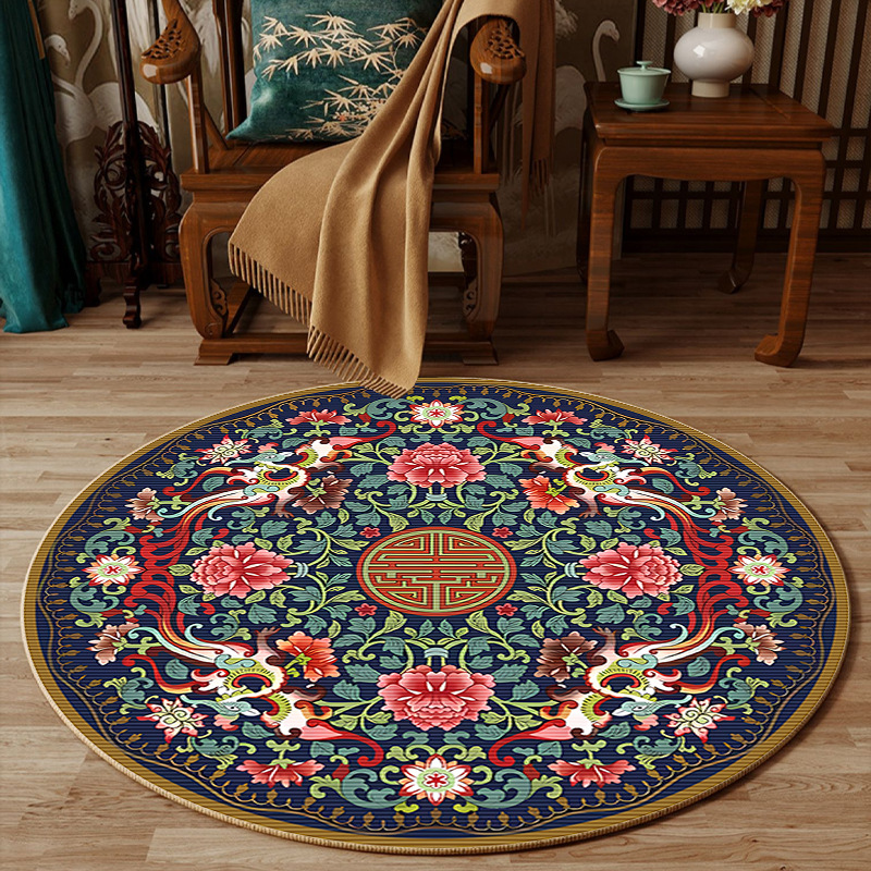 Embroidery Online Designs - Chinesischen Stil Blumen Design Schlafzimmer Dekoration