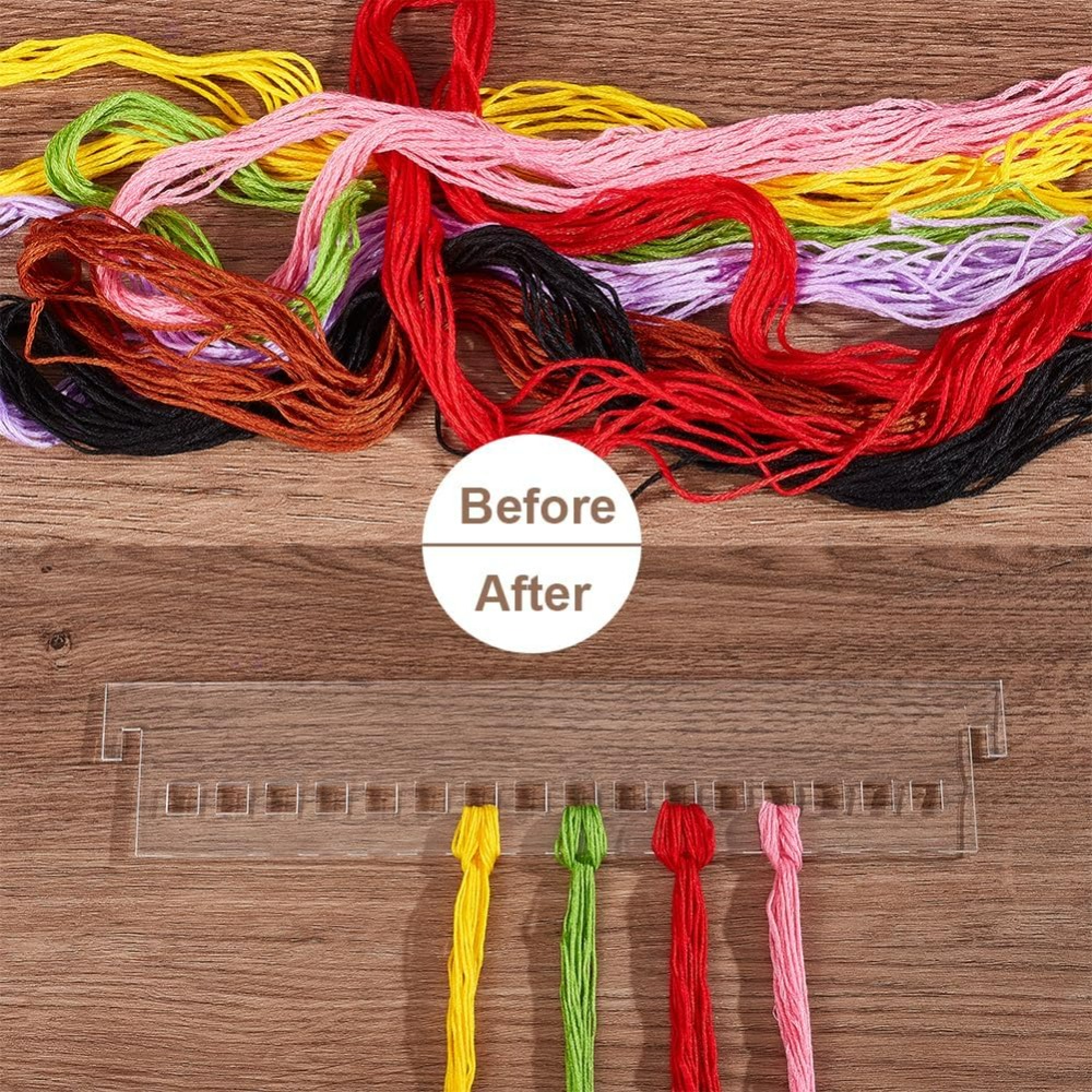 16 Positionen Zahnseide-Organi – Embroidery Floss Bewertung und Preis