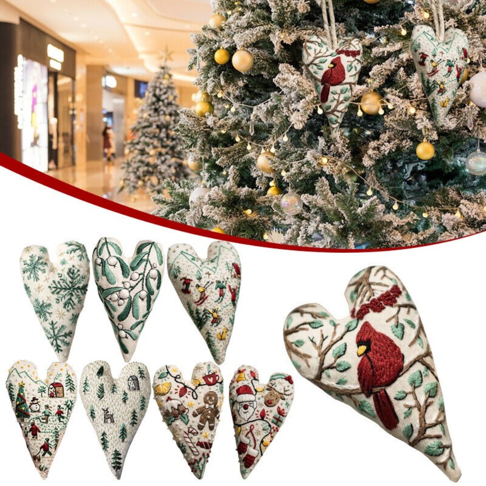 DIY Herz Stickerei Weihnachtsd – Embroidery Xmas Kits Bewertung und Preis