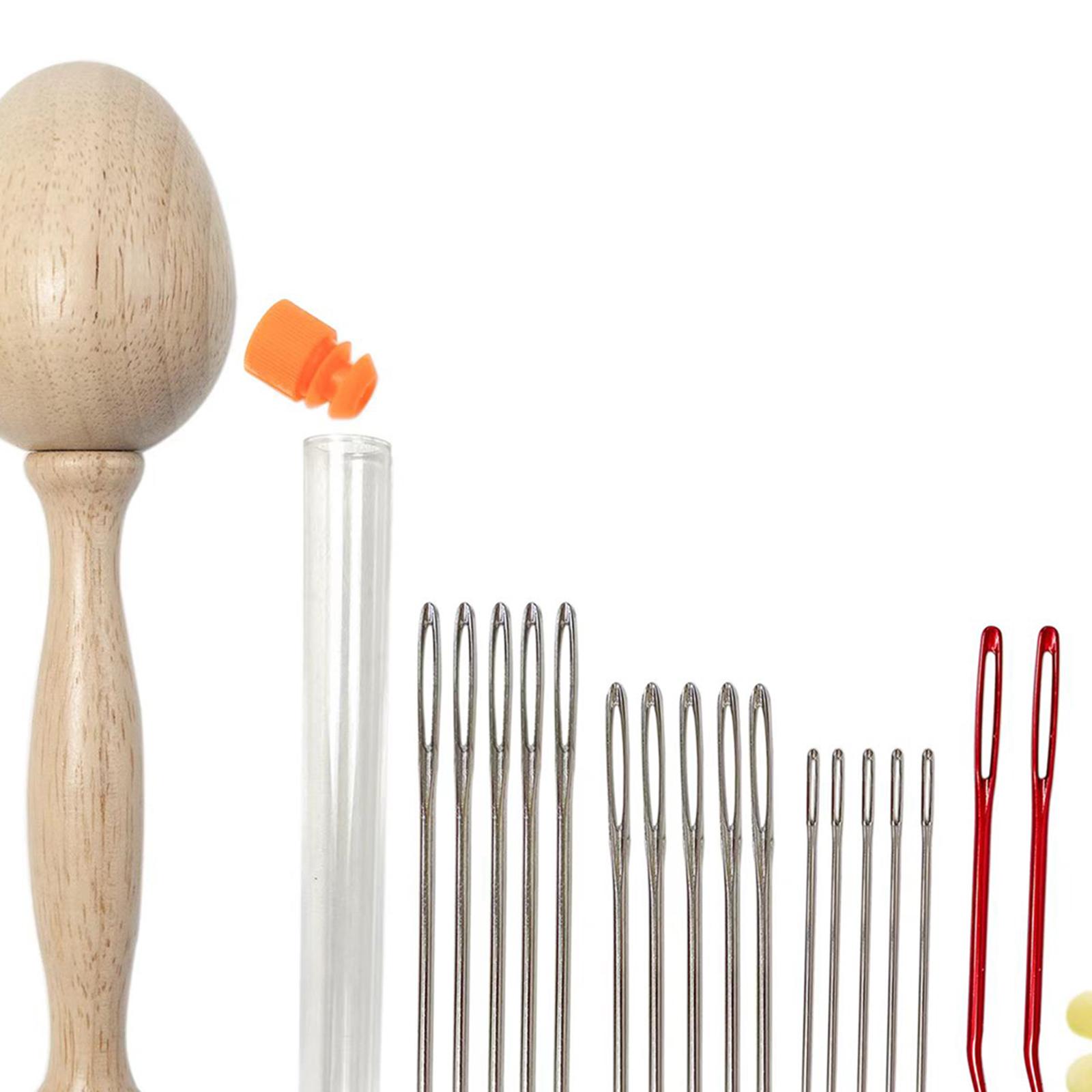 Stopf-Ei aus Holz, Stopf-Pilz, – Embroidery Egg Bewertung und Preis