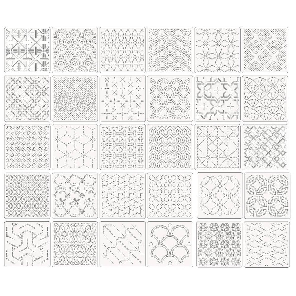 30 Stück Spike-Schablonen 4,7  – Embroidery X Pattern Bewertung und Preis