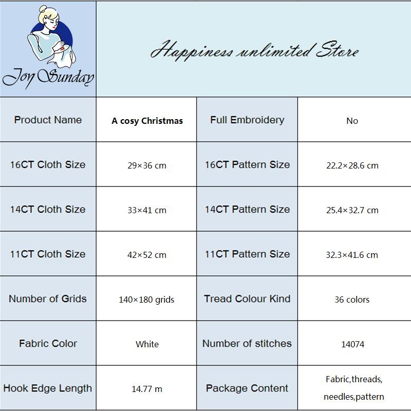 Feiertags-Handarbeits-Geschenk – Embroidery Xmas Kits Bewertung und Preis