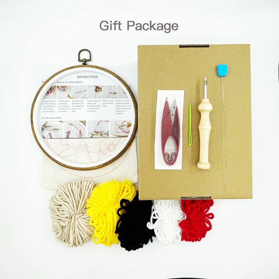 Weihnachten Punch Nadel Sticke – Embroidery Xmas Kits Bewertung und Preis