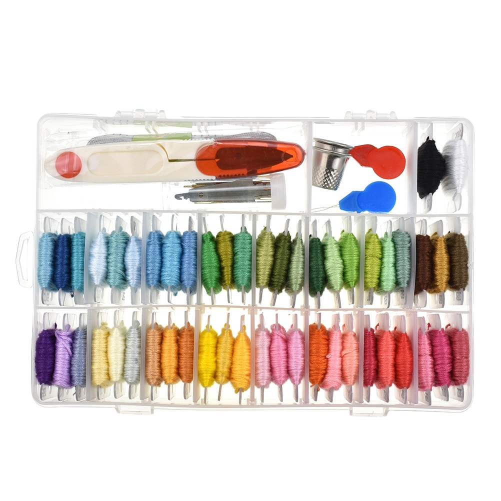 50-teiliges Sortiment Stickere – Embroidery For Beginners Bewertung und Preis