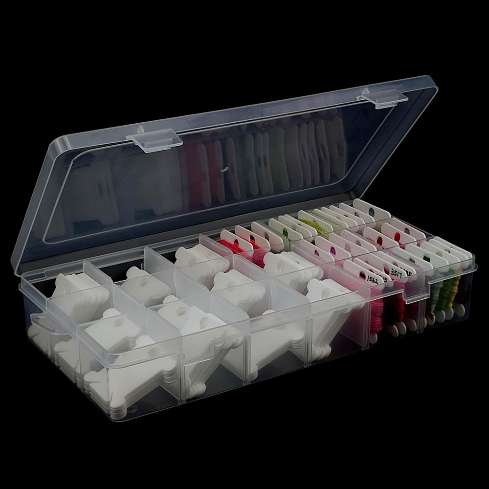 Stickgarn-Organizer mit 18 Fäc – Embroidery Floss Bewertung und Preis