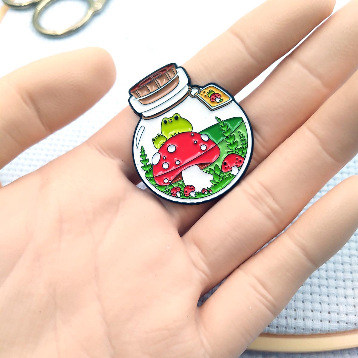 Frosch-Nadelhalter für Sticker – Needle Minder Magnet Bewertung und Preis