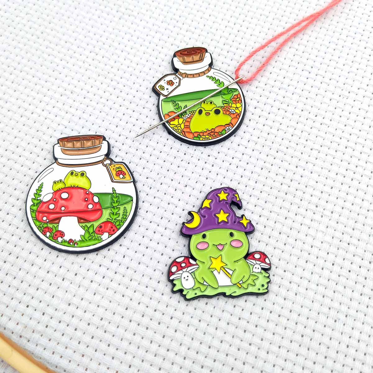 Frosch-Nadelhalter für Sticker – Needle Minder Magnet Bewertung und Preis