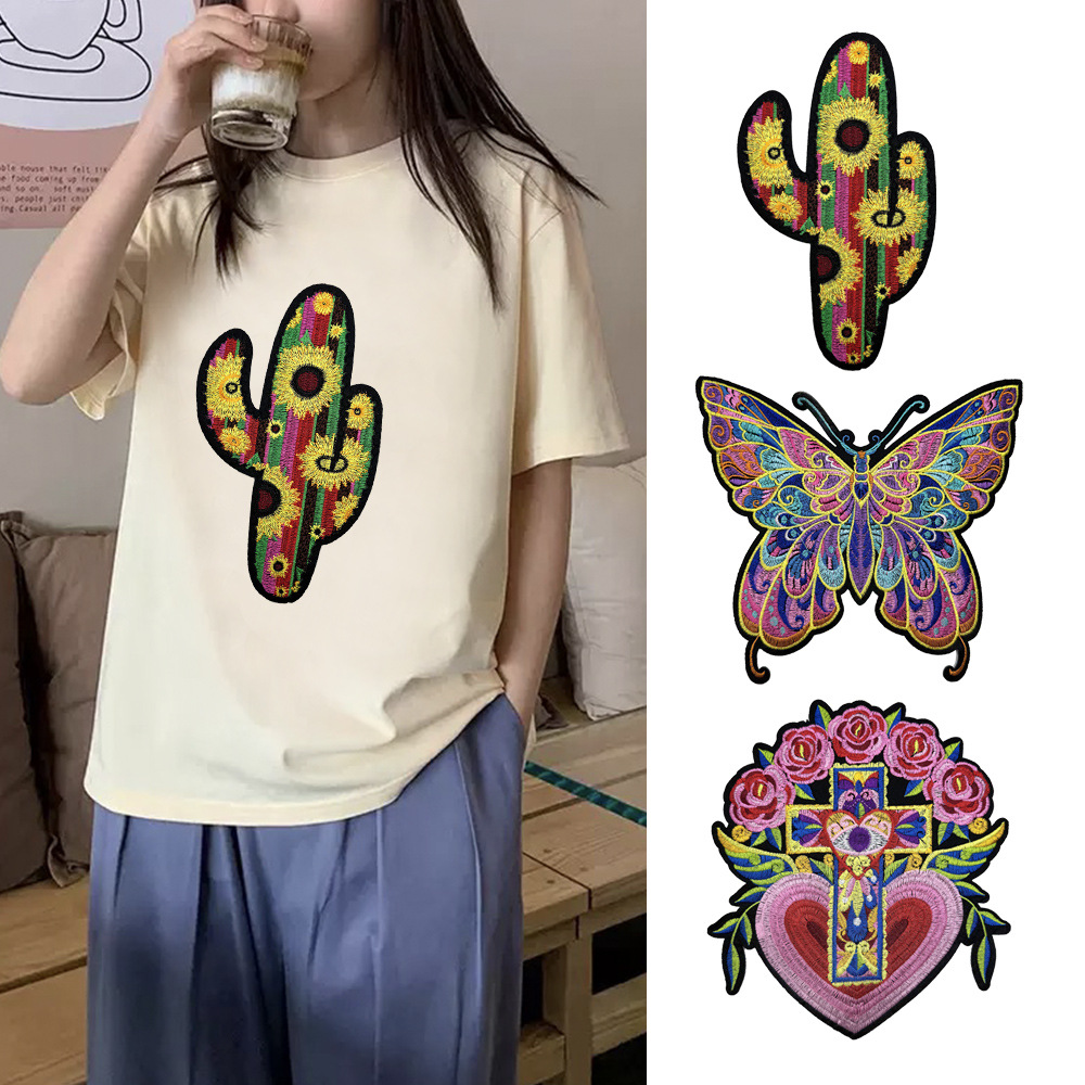 Stickerei-Patch im ethnischen  – Embroidery X Pattern Bewertung und Preis
