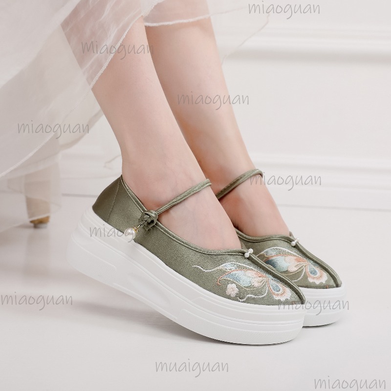 Damen-Schuhe im chinesischen S – Embroidery Fabric Bewertung und Preis