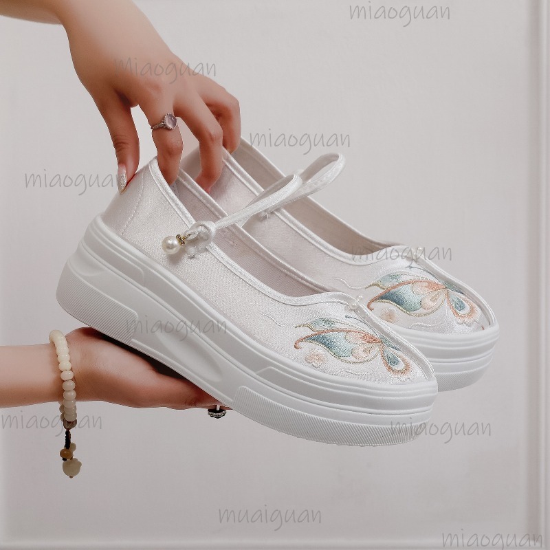 Damen-Schuhe im chinesischen S – Embroidery Fabric Bewertung und Preis