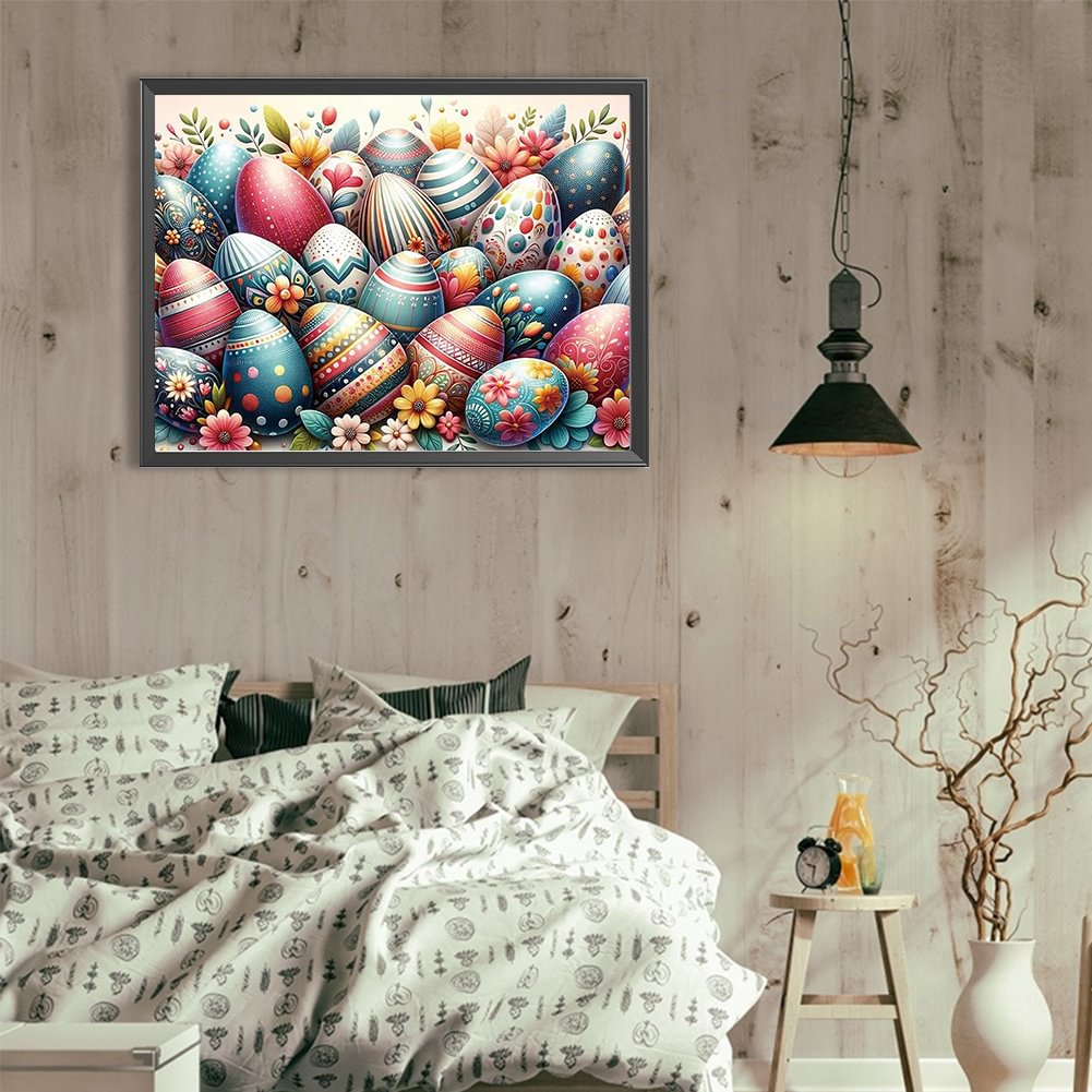 Diamant Malerei Familie voller – Embroidery Egg Bewertung und Preis