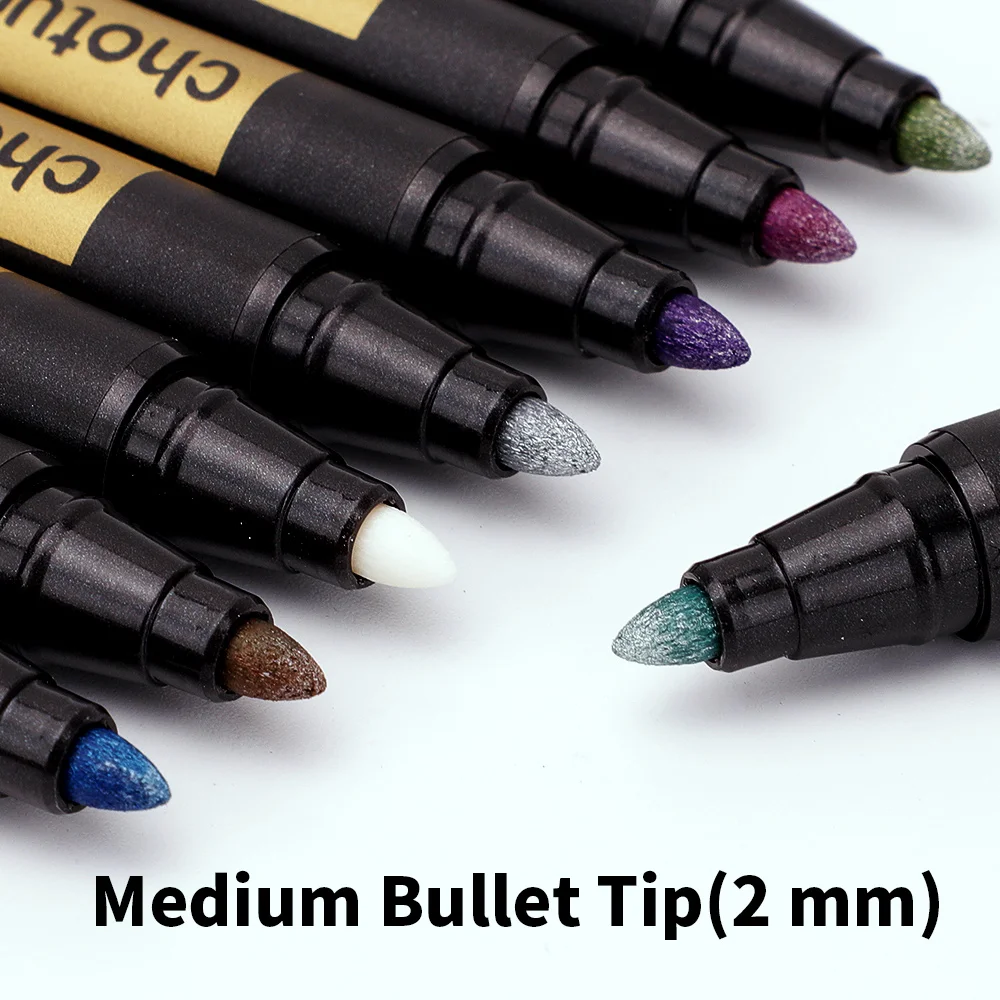 10/20 farbige Metallic-Marker, – Embroidery Egg Bewertung und Preis