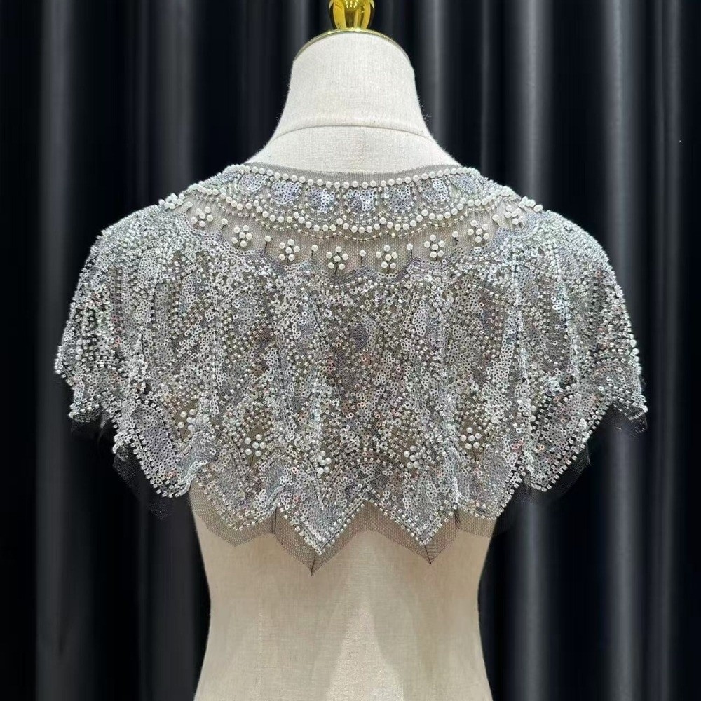 Vintage Pailletten-Verzierter  – Embroidery Shawl Bewertung und Preis