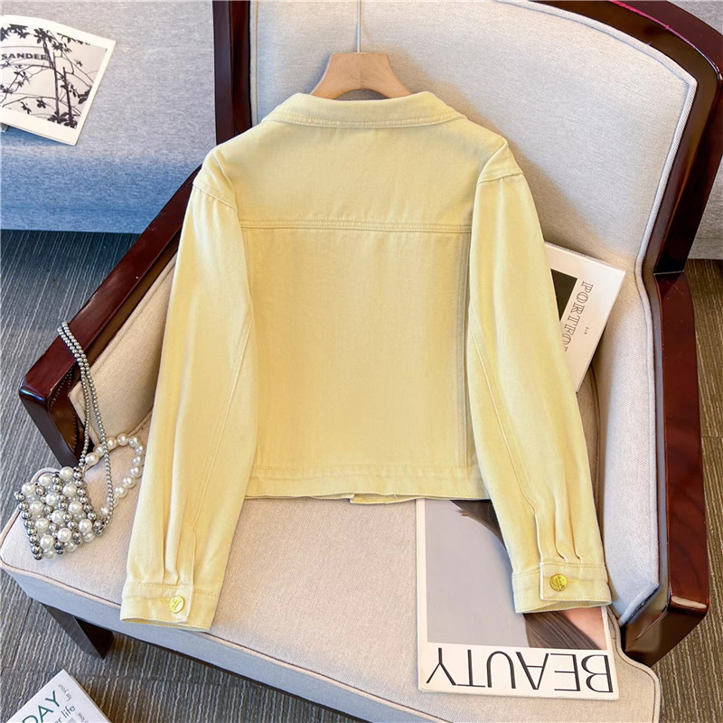 Koreanische Vintage-Blumenstic – Embroidery Yellow Flower Bewertung und Preis