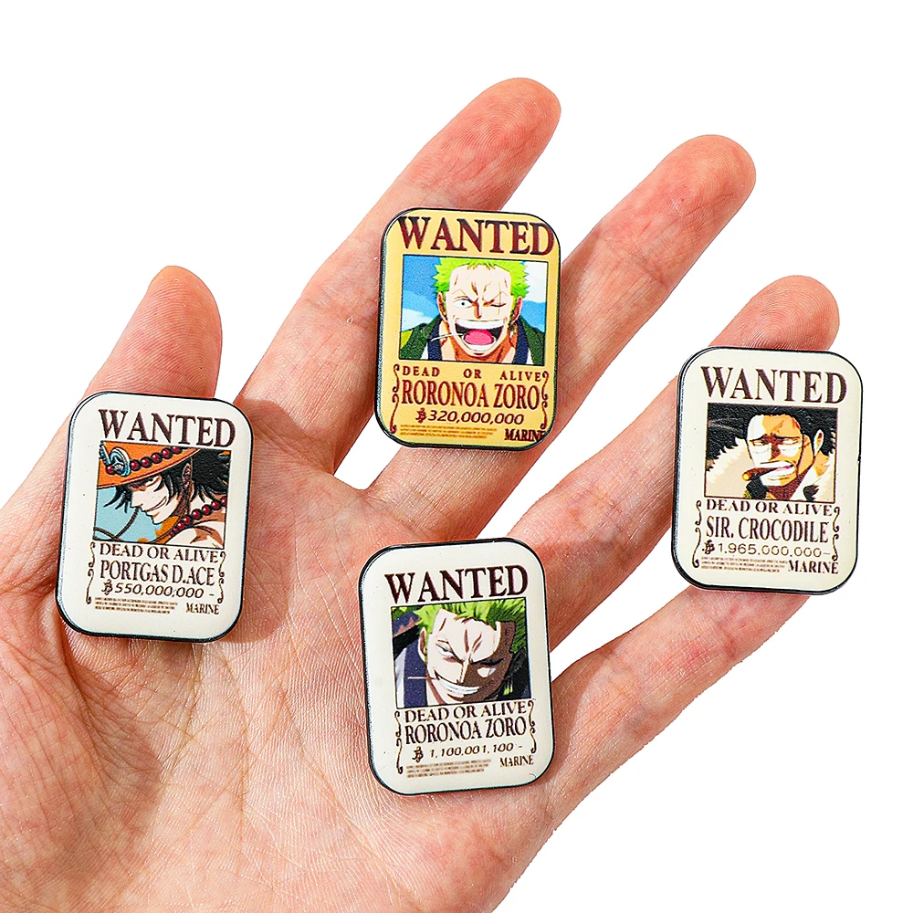 4 Stück ONE PIECE Cartoon Anim – Embroidery Textile Bewertung und Preis