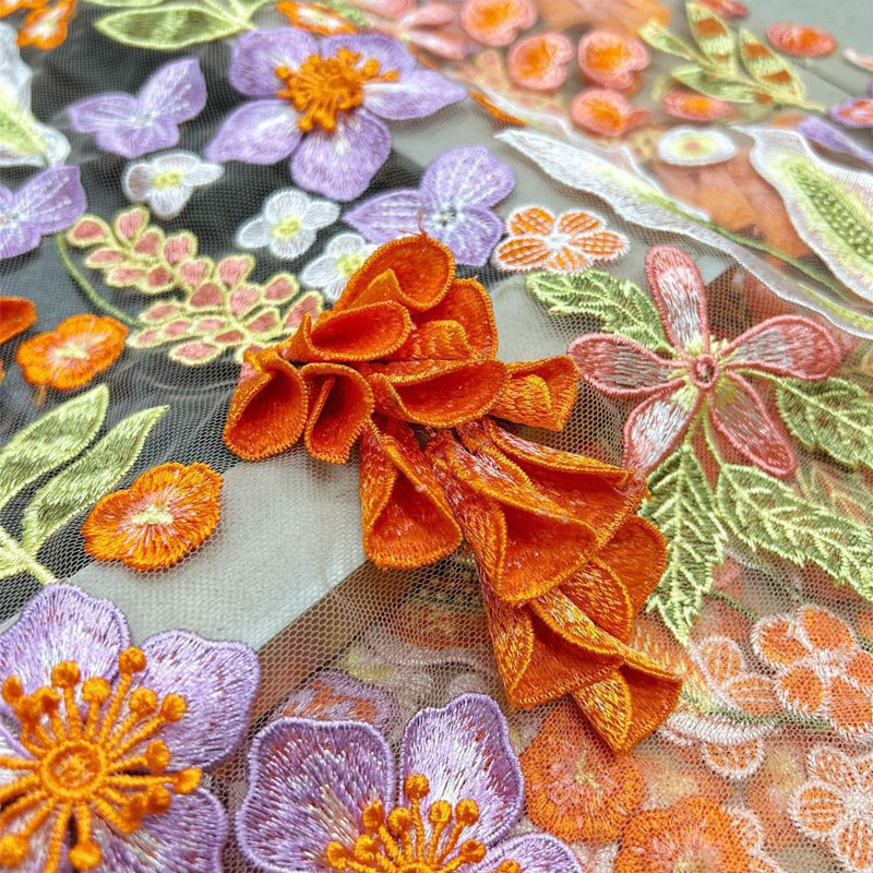 Gelbes Windspiel mit hoher Dic – Embroidery Yellow Flower Bewertung und Preis