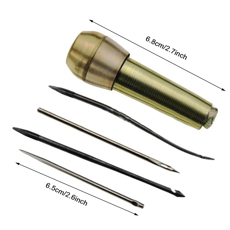 Kupfer Griff Nähen Ahle DIY Ha – Punch Needle Handle Bewertung und Preis