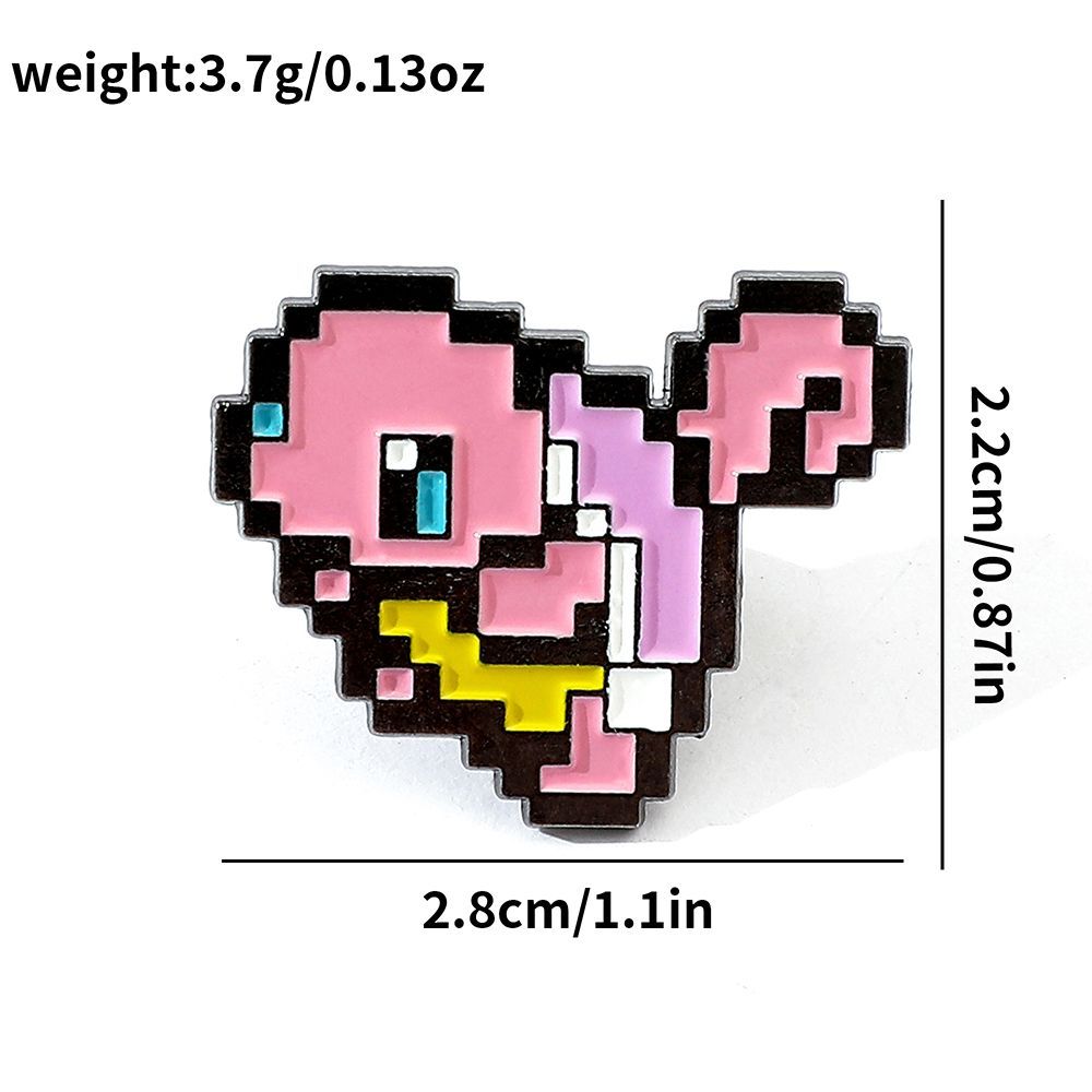 Pixel-Mosaik-Pokémon-Metall-Em – Embroidery Textile Bewertung und Preis