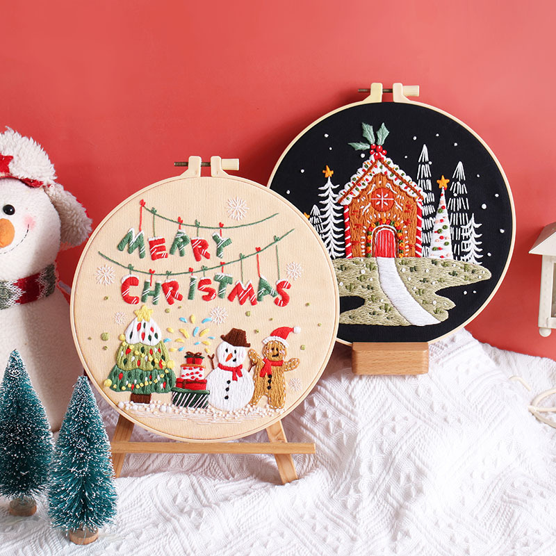 Frohe Weihnachten DIY Stickere – Embroidery Xmas Kits Bewertung und Preis