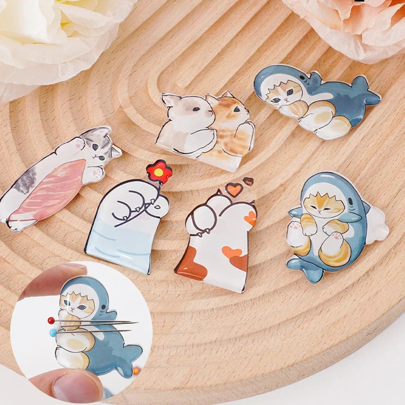 Niedliche Katzen-Acrylnadel, 1 – Needle Minder Magnet Bewertung und Preis