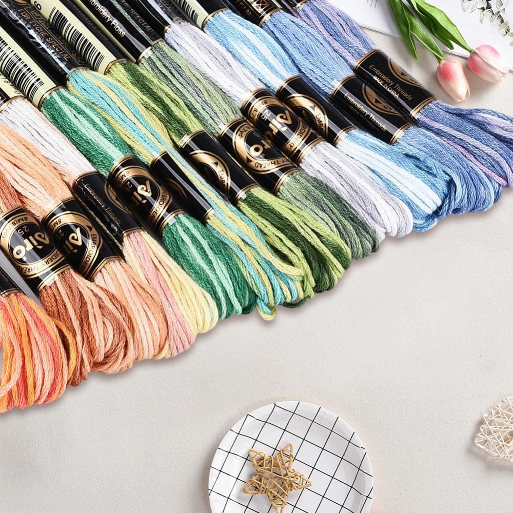 12 Stränge 105 Yards Kreuzstic – Embroidery Floss Bewertung und Preis