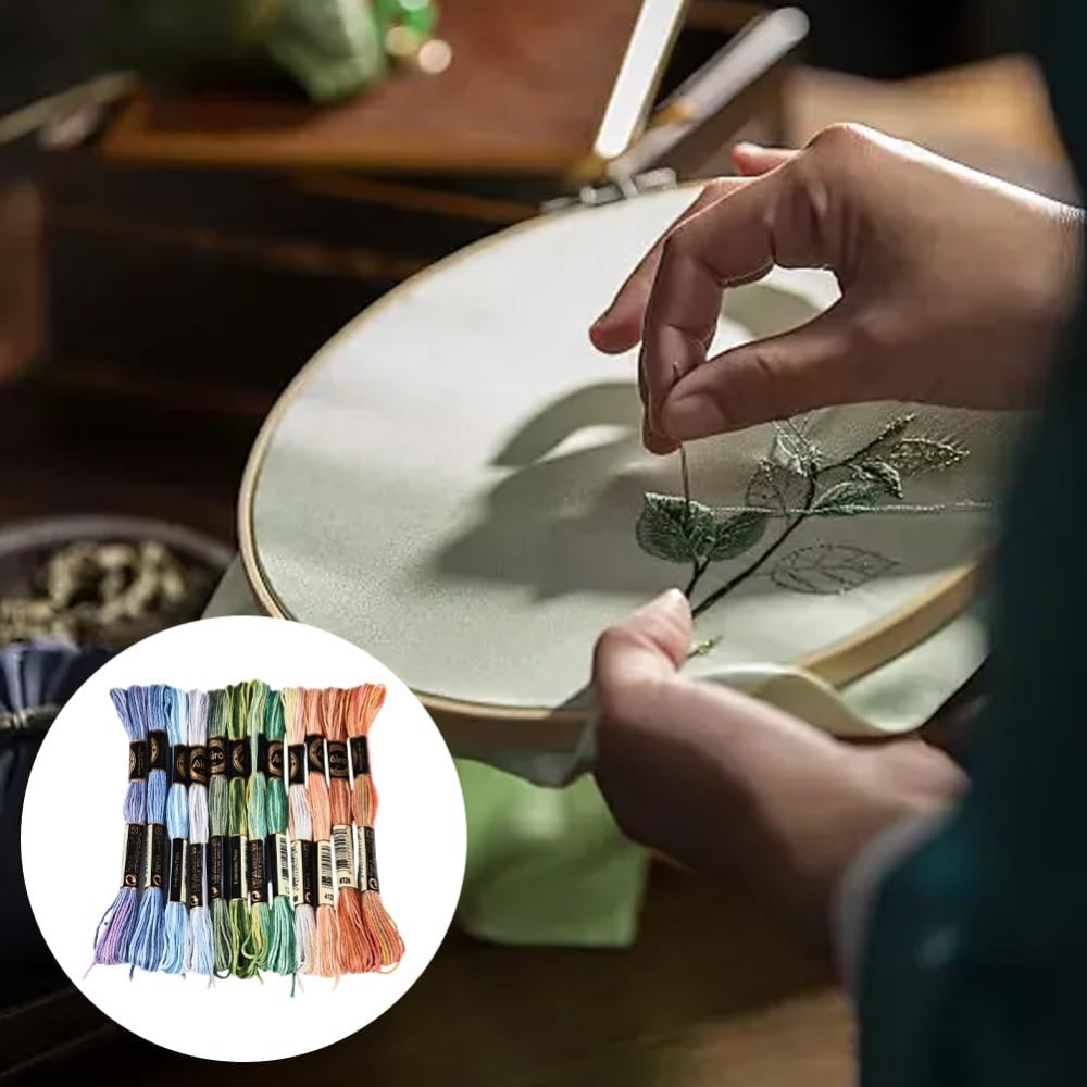 12 Stränge 105 Yards Kreuzstic – Embroidery Floss Bewertung und Preis
