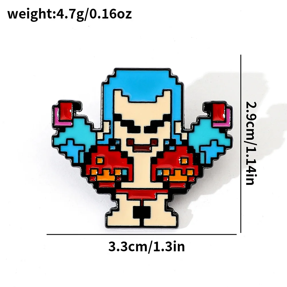5 Stück Kreative Pixel-Style B – Embroidery Textile Bewertung und Preis