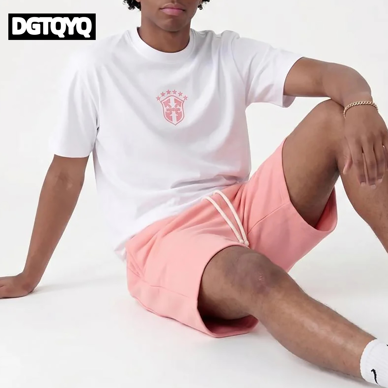 Herren Sommer Neuheit: Rosa Be – Embroidery Men Shirt Bewertung und Preis