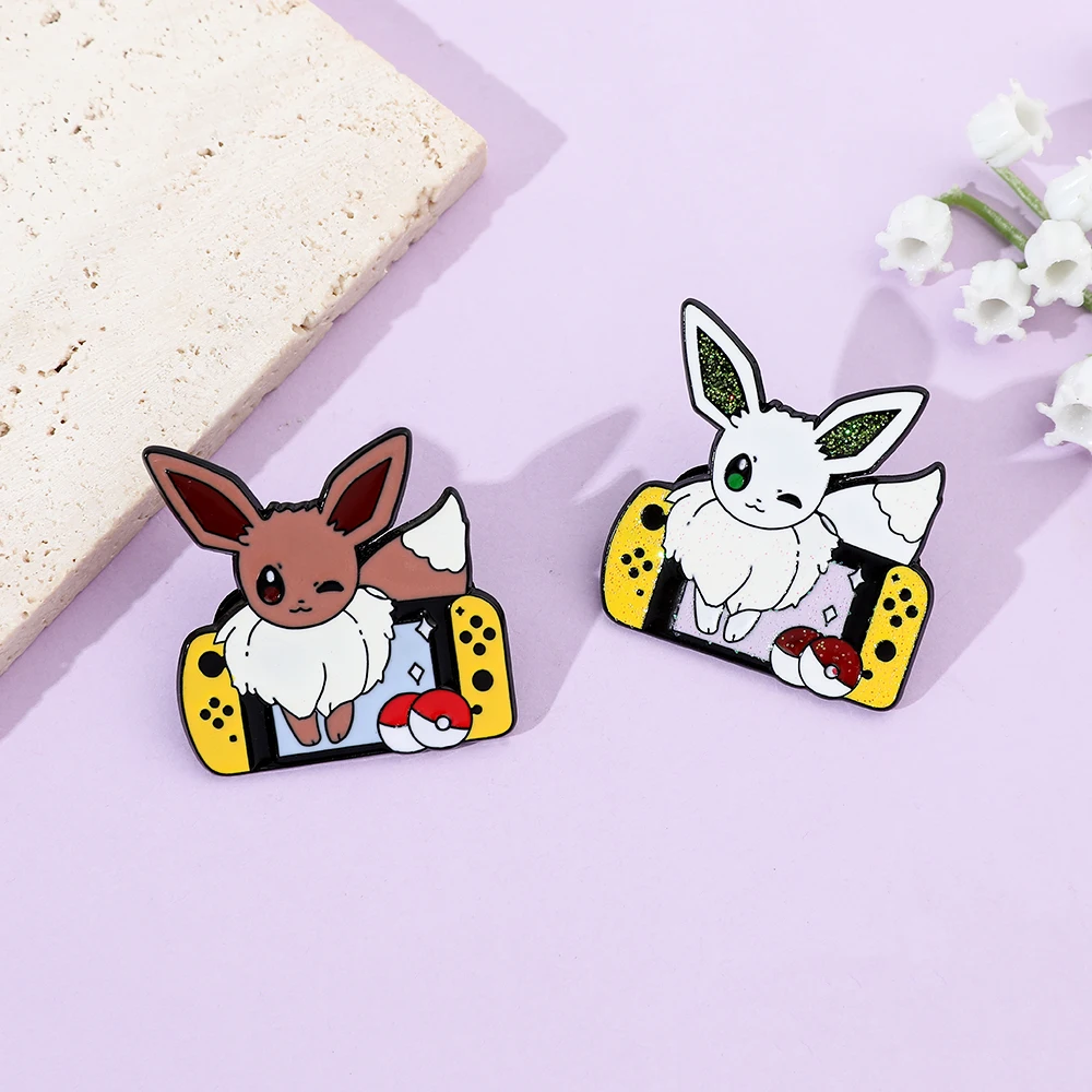 2 Stück Anime-Elfen-Cartoon-Br – Embroidery Textile Bewertung und Preis