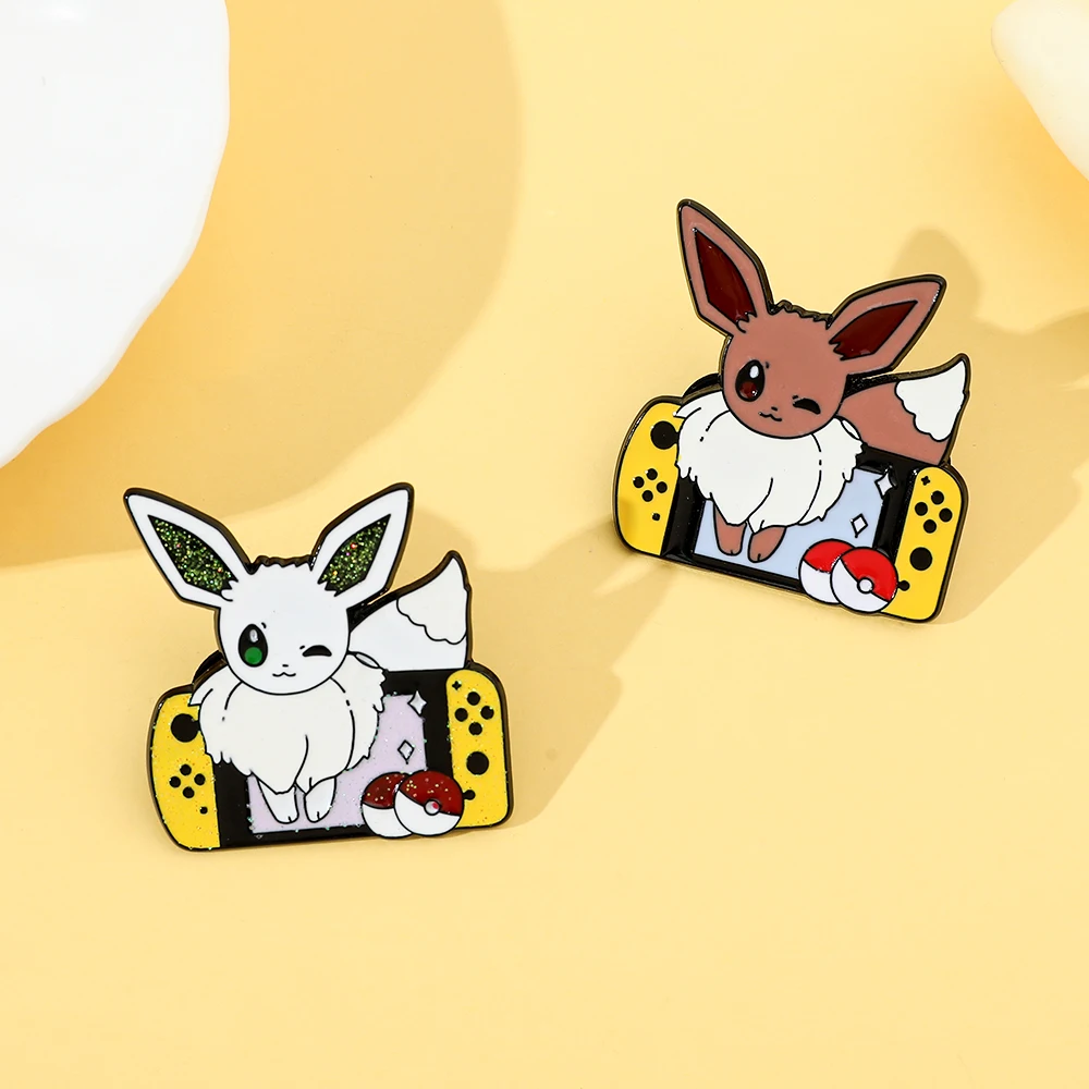 2 Stück Anime-Elfen-Cartoon-Br – Embroidery Textile Bewertung und Preis