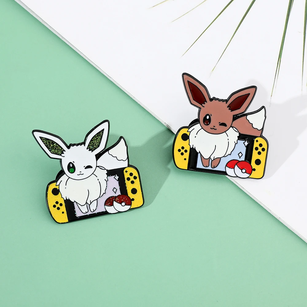 2 Stück Anime-Elfen-Cartoon-Br – Embroidery Textile Bewertung und Preis