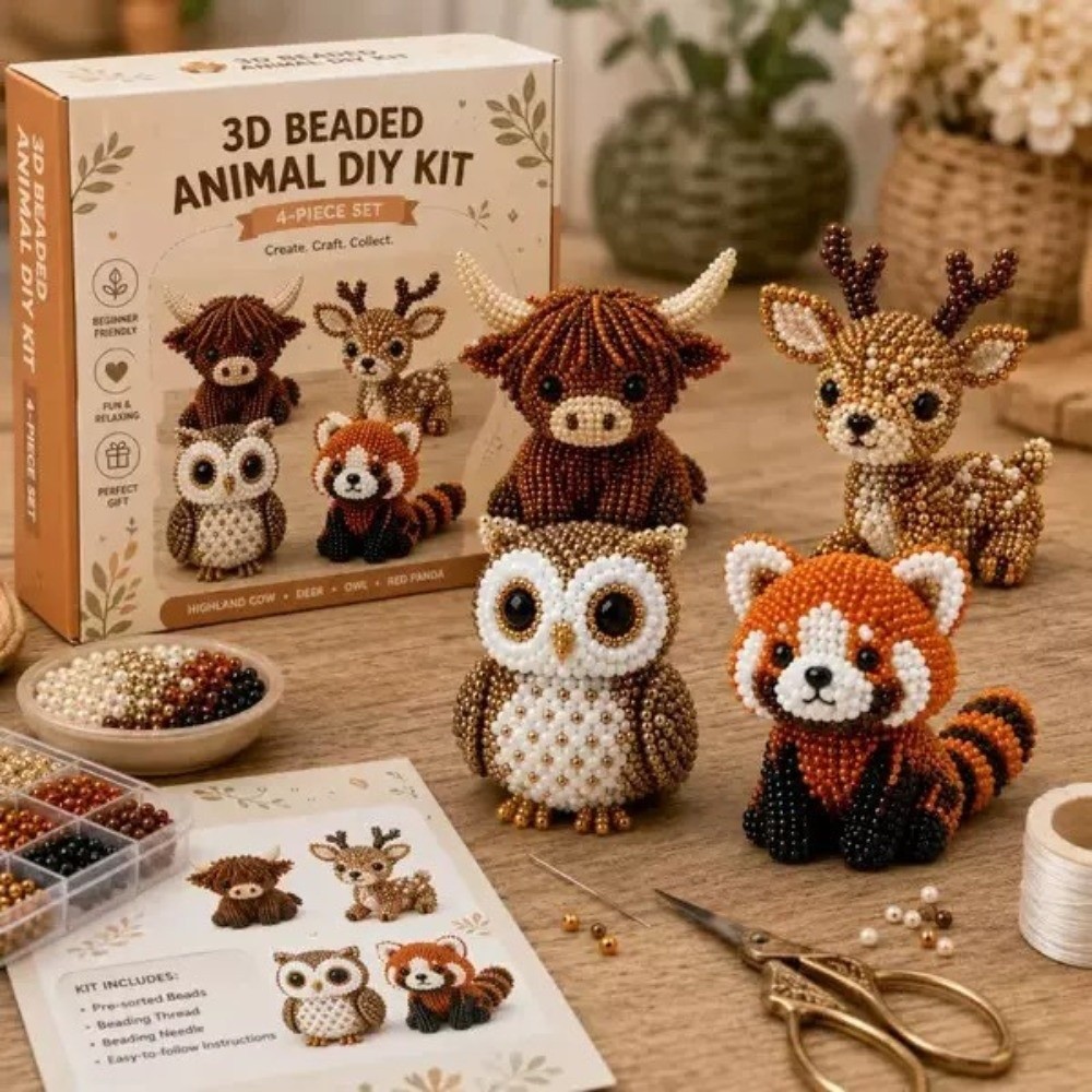 Handgemachtes DIY Tierperlen-S – Embroidery For Beginners Bewertung und Preis