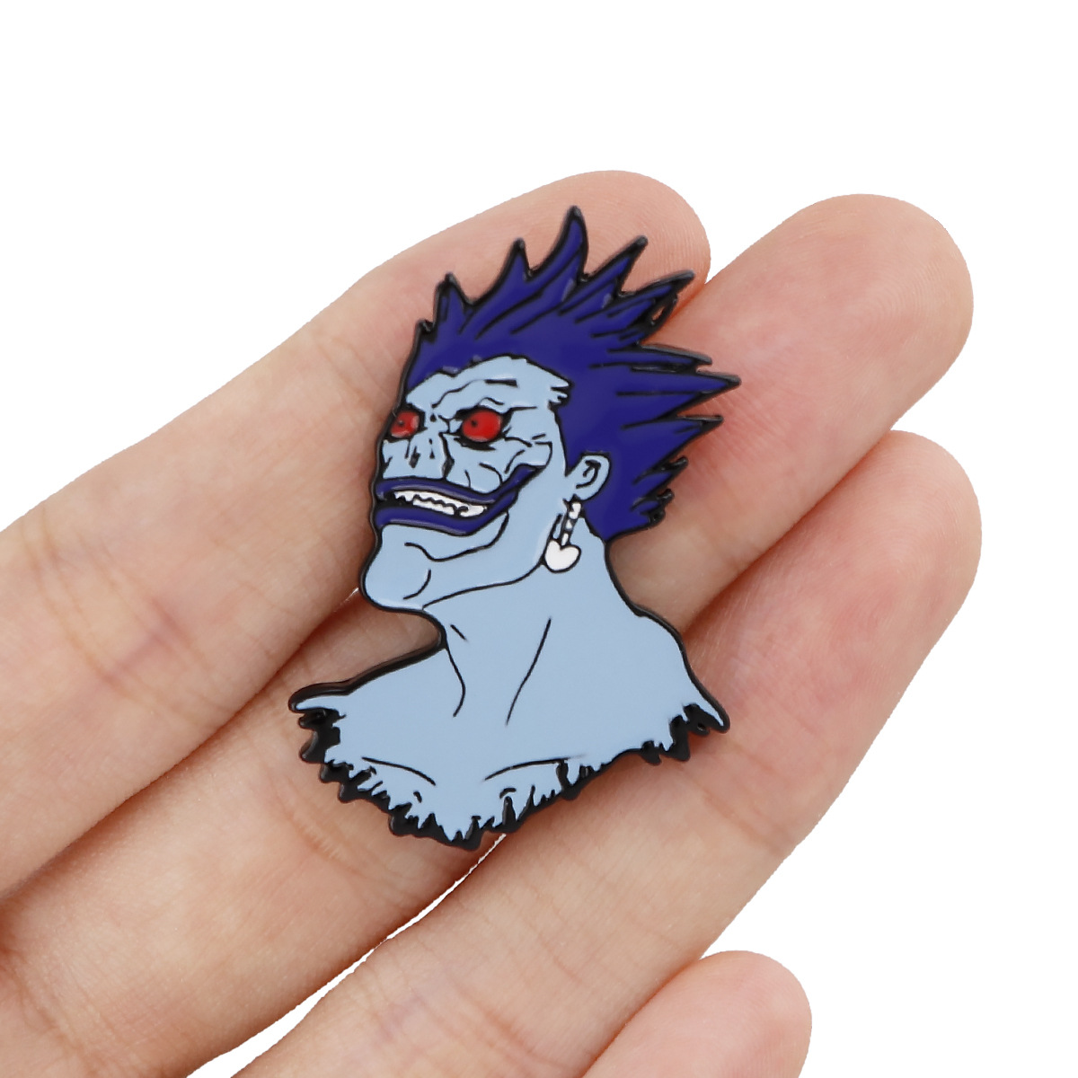 Metall-Brosche Death Note Abze – Embroidery Textile Bewertung und Preis