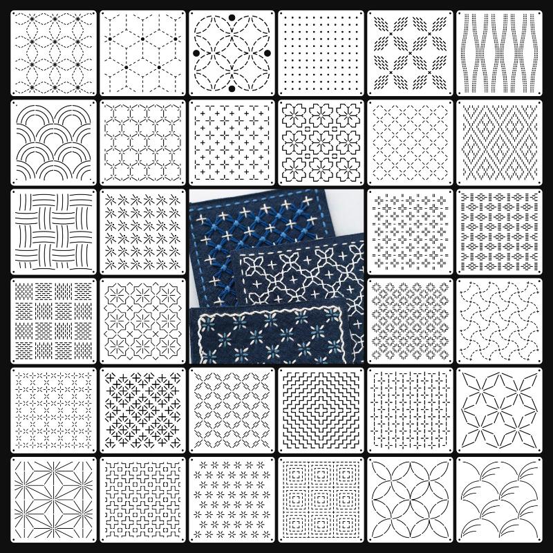9/32-teiliges Sashiko-Stickere – Embroidery Service Bewertung und Preis