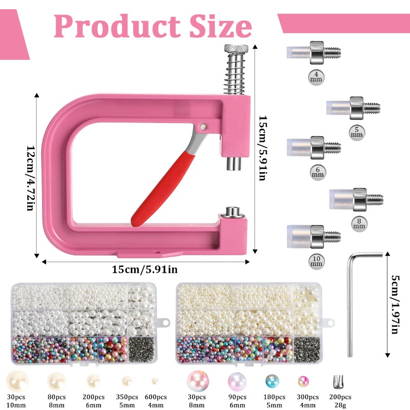 Handpresse Perlenfassung Werkz – Embroidery Xpress Bewertung und Preis