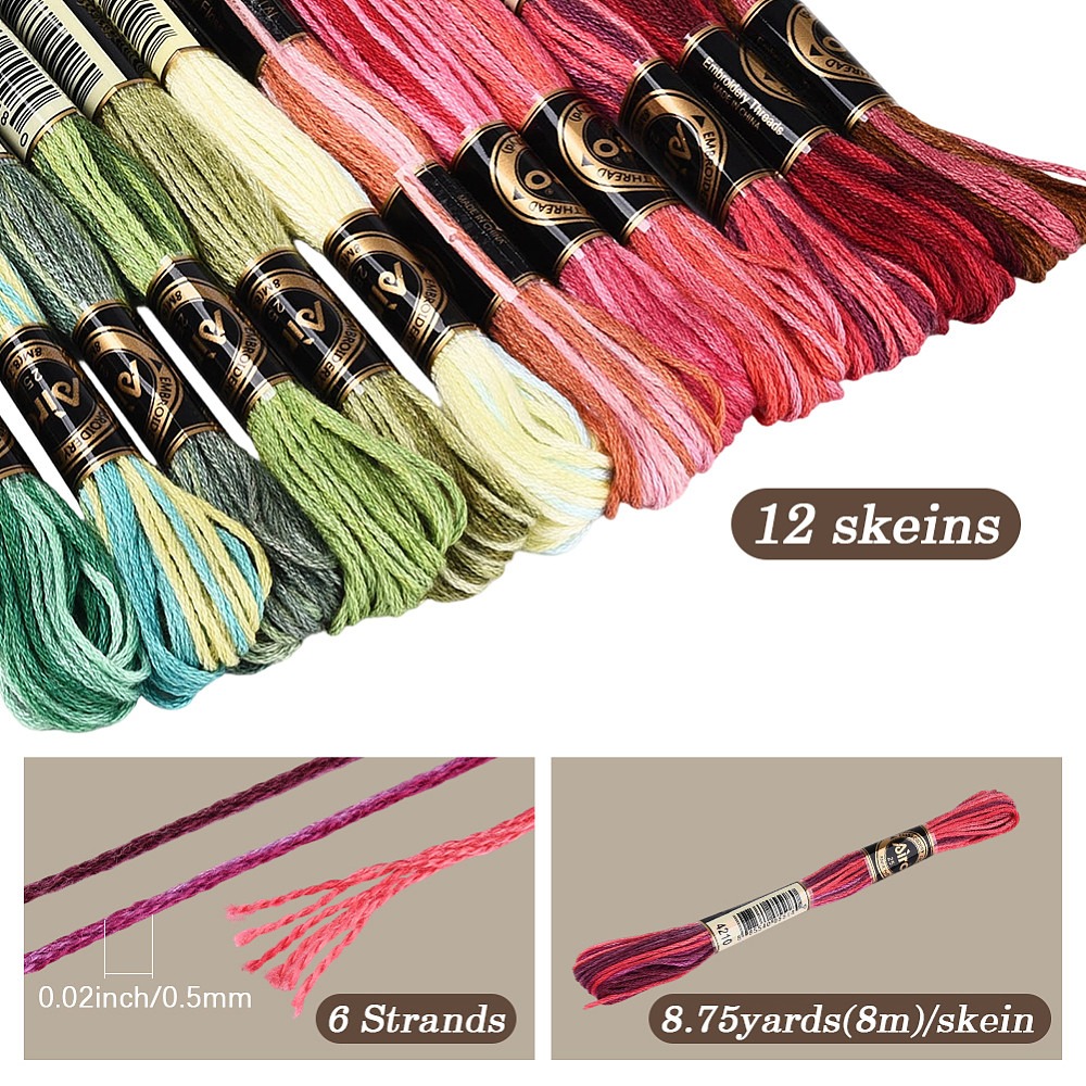 105 Yards Stickgarn 6-fädig Me – Embroidery Floss Bewertung und Preis