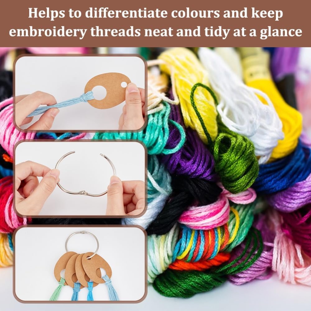 100 Stück Tropfen-Fadentropfen – Embroidery Floss Bewertung und Preis
