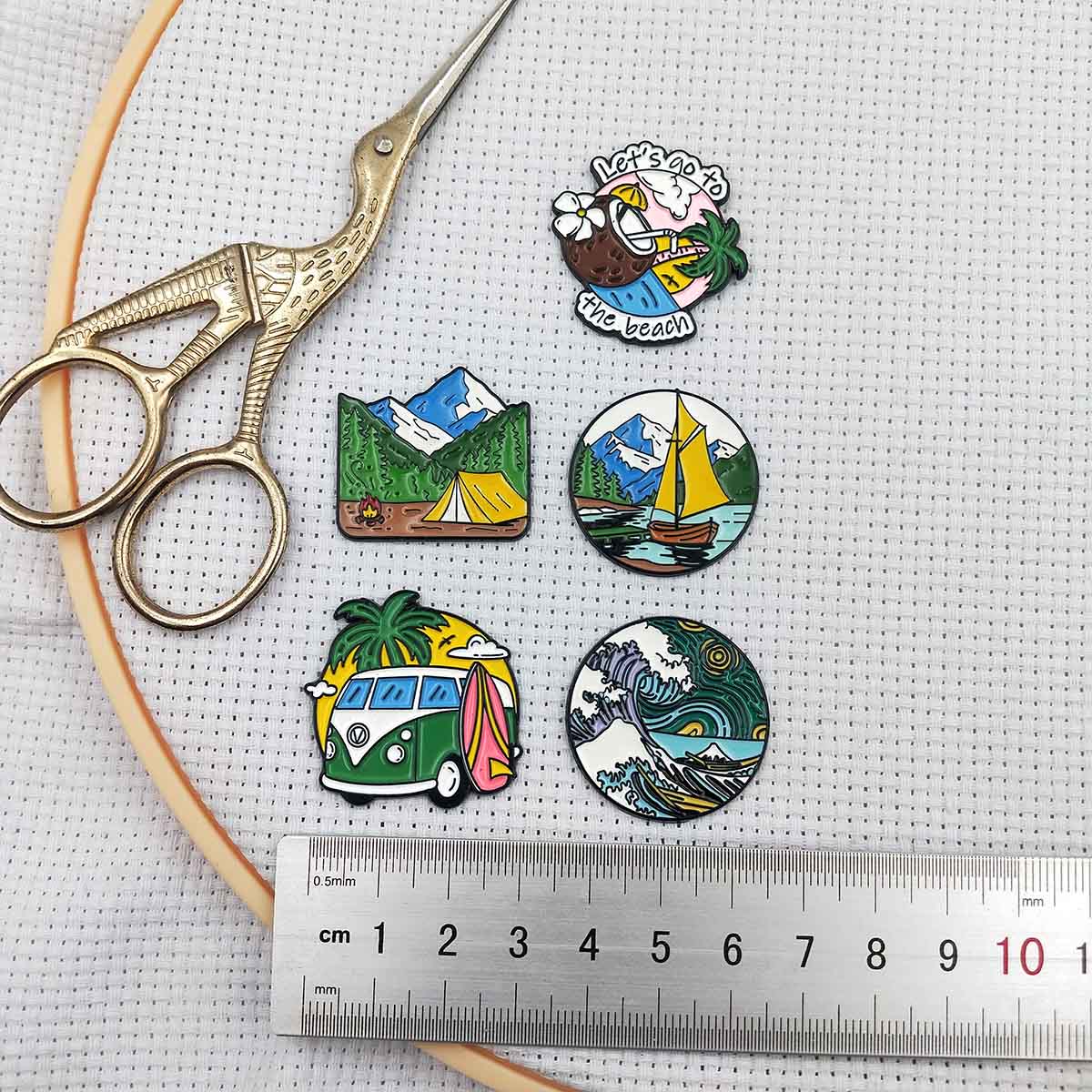 Landschafts-Nadelhalter, Natur – Needle Minder Magnet Bewertung und Preis