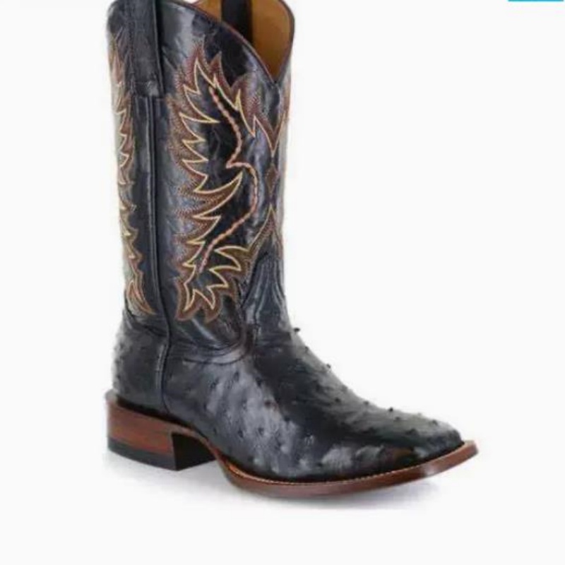 Herren Hohe Stiefel mit Sticke – Embroidery Fabric Bewertung und Preis
