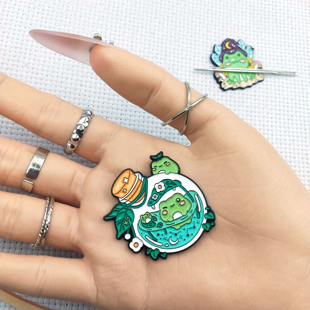 Magnetischer Frosch-Nadelhalte – Needle Minder Magnet Bewertung und Preis