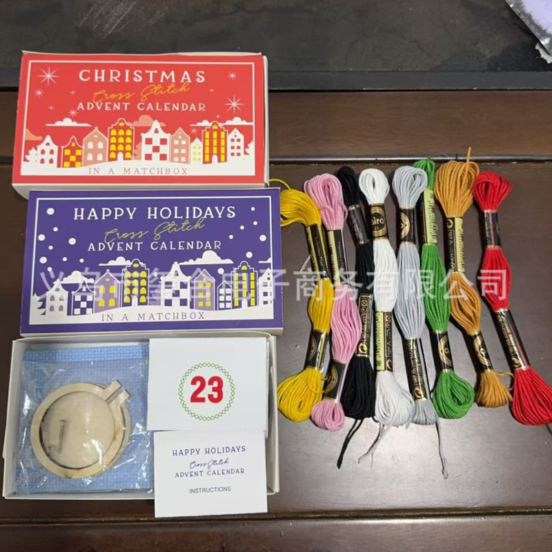 DIY Weihnachten Kreuzstich Adv – Embroidery Xmas Kits Bewertung und Preis