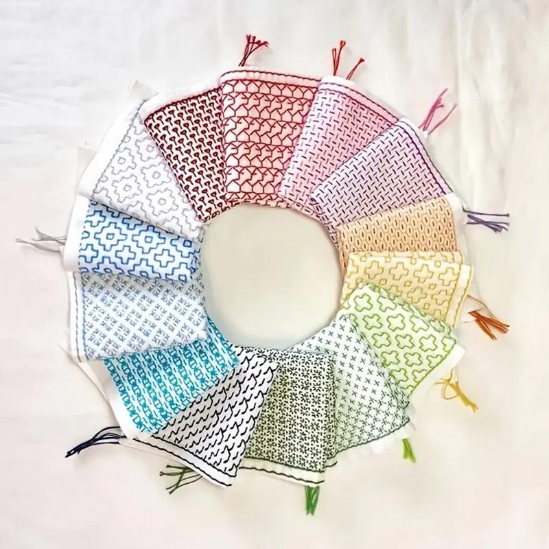 9/32 Stücke Faden Und Nadeln D – Embroidery For Beginners Bewertung und Preis