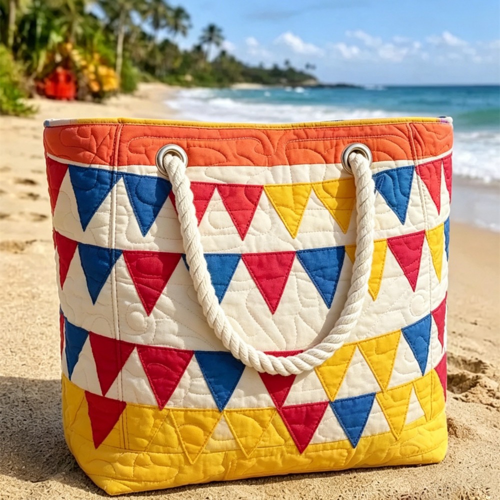 Gesteppte Damenhandtasche, Lei – Embroidery X Pattern Bewertung und Preis